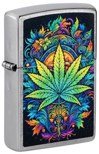 Zippo 46575 cannabis leaf - cannabis,
