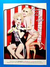 Magazine print lady gaga - ad,