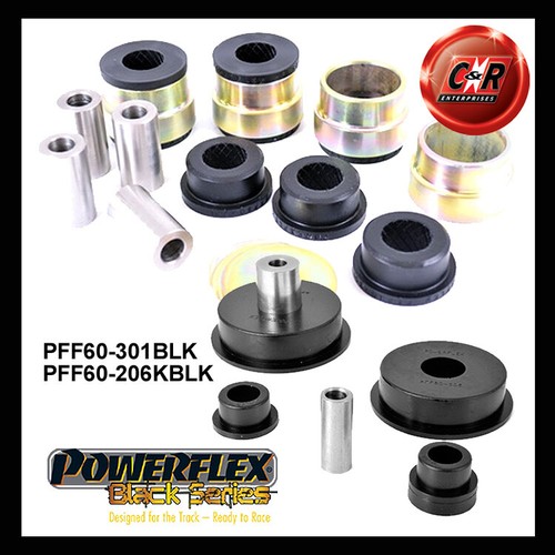 Powerflex black front lower - black,