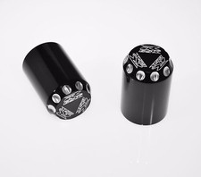 BLACK HANDLE BAR ENDS WEIGHTS