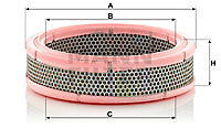 2443 mann filter - air,