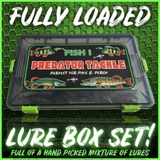 Lure Fishing Tackle Box Fully