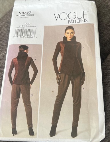 Vogue v8757 misses - misses, jacket