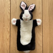Black And White Fluffy Rabbit