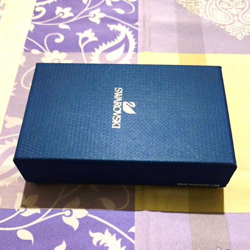 Swarovski blue rectangle - swarovski,