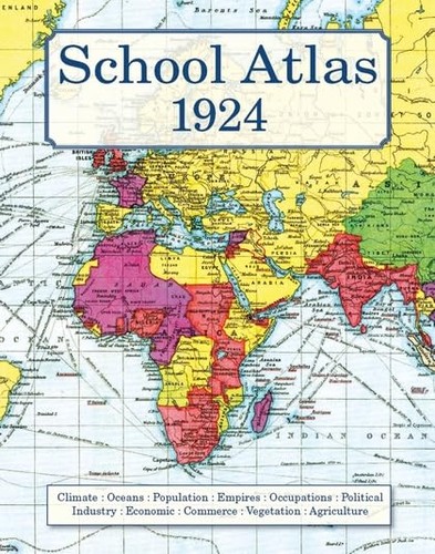 School atlas 1924 - school,