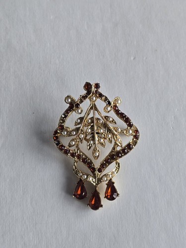 Exquisite brooch vintage art - vintage,
