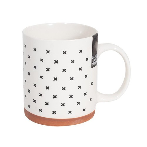 Mad about mugs - mad, black