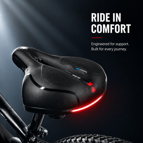 Extra wide bicycle gel - wide,