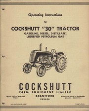 Cockshutt 30 Tractor Original