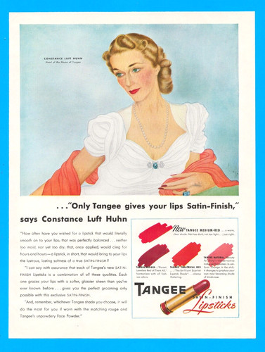 Tangee lipstick makeup classic - makeup,