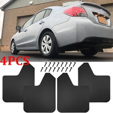 4PCS Mud Flaps Splash Guards Mudguards Mudflaps For Subaru IMPREZA WRX STI Matte