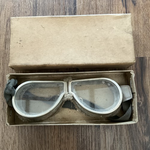 Vintage motorcycle goggles - vintage,