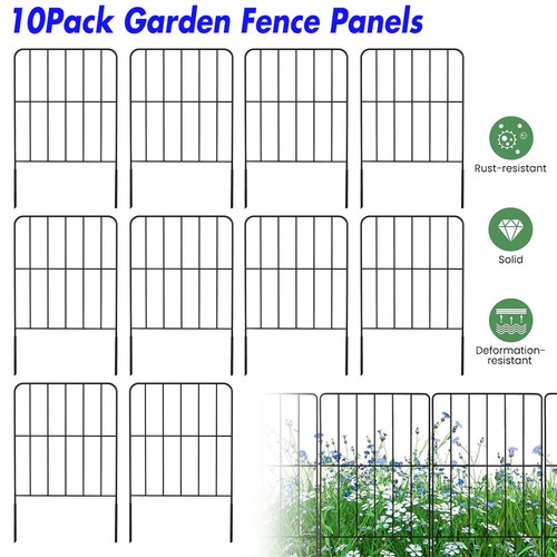 10x metal fence panels - 10x,