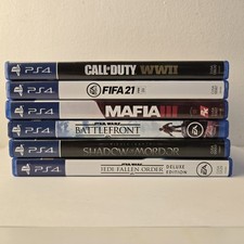 PS4 GAME BUNDLE - 6 PS4 GAMES