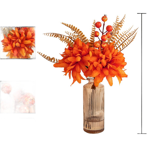 Artificial silk dahlia floral - silk,