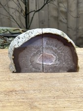 Agate Bookends Large Heavy