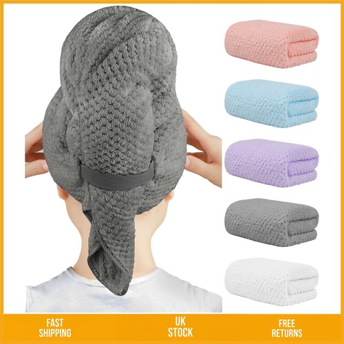 Absorbent microfibre hair - absorbent,