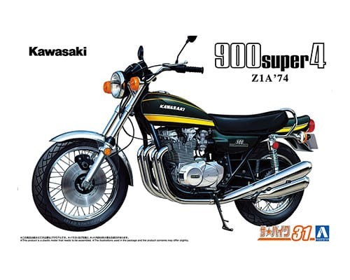 Scale aoshima kawasaki - 1:12,