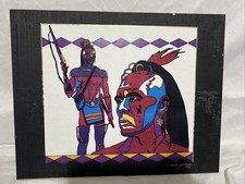 Vintage 1993 Painting Indian