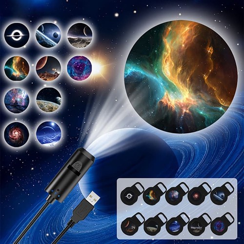 Led projection light - projection, usb