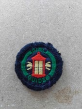 vintage girl guide badge