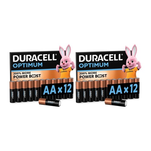 Duracell optimum alkaline - duracell, aa