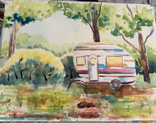 Watercolor paintings original - watercolor,