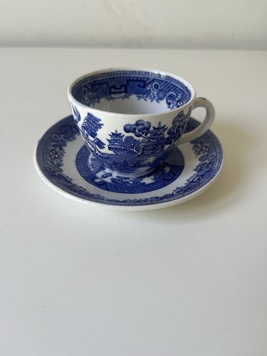 Vintage old blue - old, coffee