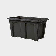 Stewart Garden Regency Plant Trough 50cm -Black