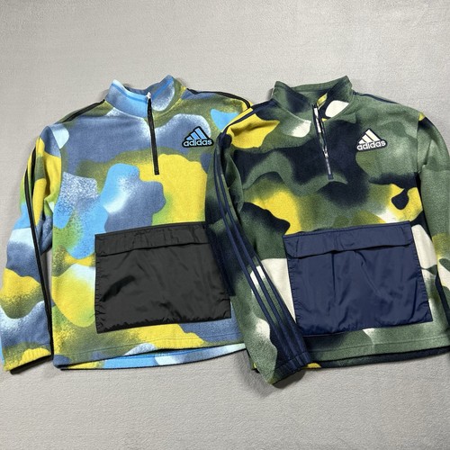 Adidas fleece pullover - fleece, boys