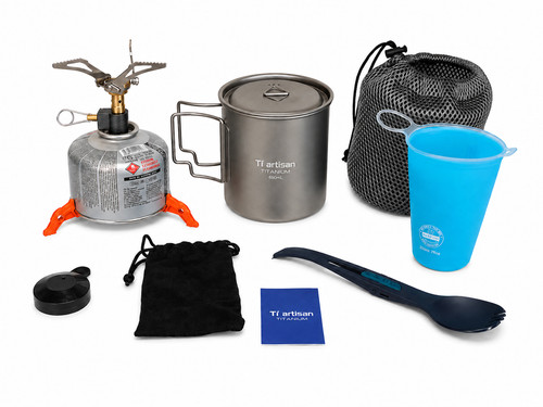 Ultralight camping cook set - ultralight,
