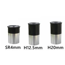 3x Telescope Eyepiece Lens H12.5mm H20mm SR4mm 24.5mm Kit for Astronomy