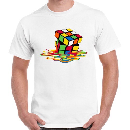 Melting rubik cube game - melting,
