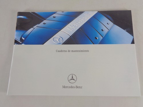 Service book mercedes benz - book,