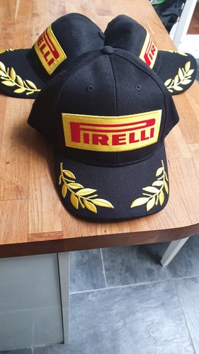 Pirelli black baseball cap - black,