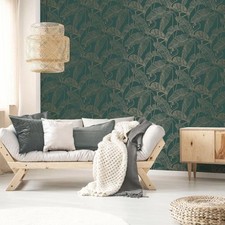 Emerald Flamingo Leaves