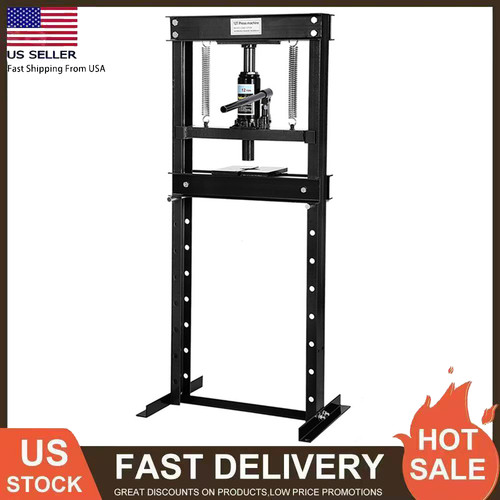 Ton hydraulic shop press - hydraulic,