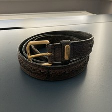 Mens Braided Woven Leather