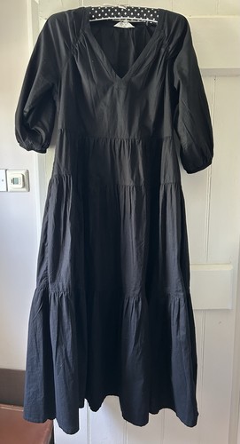 Fatface black kelly midi dress - fatface,