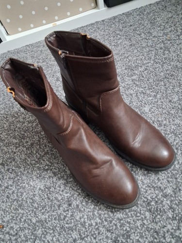 New look brown faux - look,