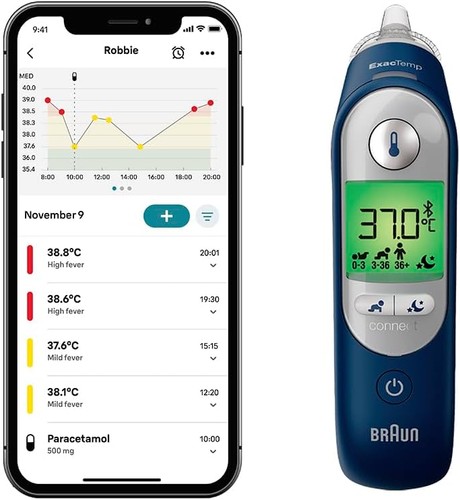 Braun thermoscan connect - 7+,