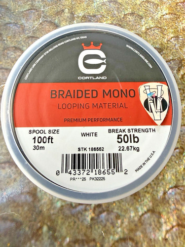Cortland premium 100ft braided - 100ft,