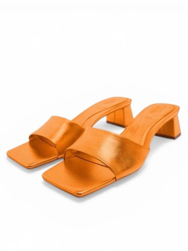 Zara metallic orange - zara,