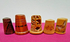 5 Wooden Collectable