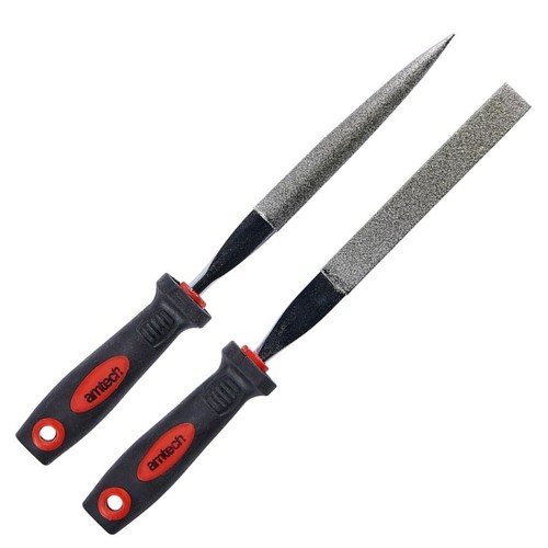 Diamond file set - file, 2pc