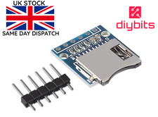 Micro SD TF Card Reader Slot Module with SPI Interface for ESP32 Arduino Pi ESP