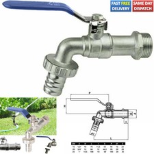 1/2" Inches Garden Water Tap