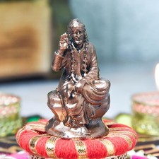 Handmade copper sai baba - sai,