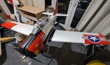 E Flite T-28 Trojan 1.2M BNF Basic R/C Warbird - excellent condition